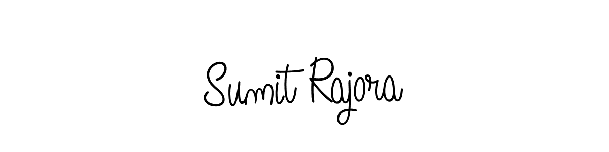 Make a beautiful signature design for name Sumit Rajora. With this signature (Angelique-Rose-font-FFP) style, you can create a handwritten signature for free. Sumit Rajora signature style 5 images and pictures png