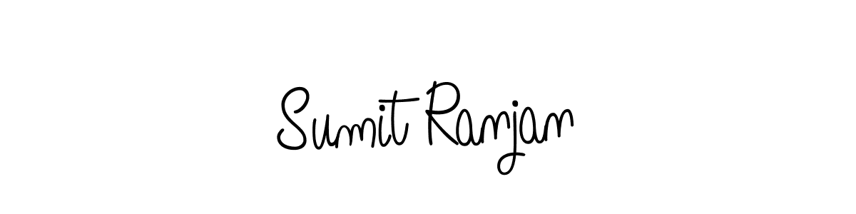 Design your own signature with our free online signature maker. With this signature software, you can create a handwritten (Angelique-Rose-font-FFP) signature for name Sumit Ranjan. Sumit Ranjan signature style 5 images and pictures png