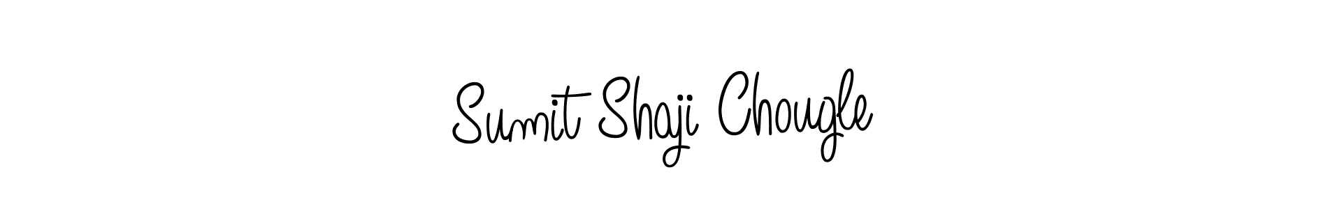 Make a short Sumit Shaji Chougle signature style. Manage your documents anywhere anytime using Angelique-Rose-font-FFP. Create and add eSignatures, submit forms, share and send files easily. Sumit Shaji Chougle signature style 5 images and pictures png