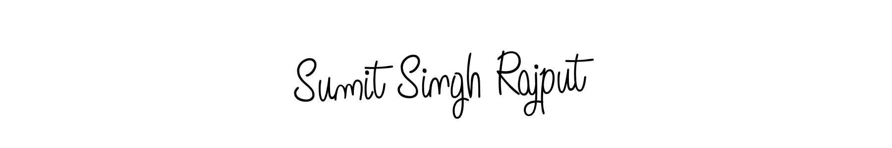 Design your own signature with our free online signature maker. With this signature software, you can create a handwritten (Angelique-Rose-font-FFP) signature for name Sumit Singh Rajput. Sumit Singh Rajput signature style 5 images and pictures png