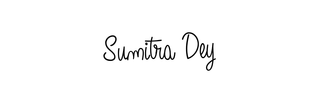 How to make Sumitra Dey name signature. Use Angelique-Rose-font-FFP style for creating short signs online. This is the latest handwritten sign. Sumitra Dey signature style 5 images and pictures png