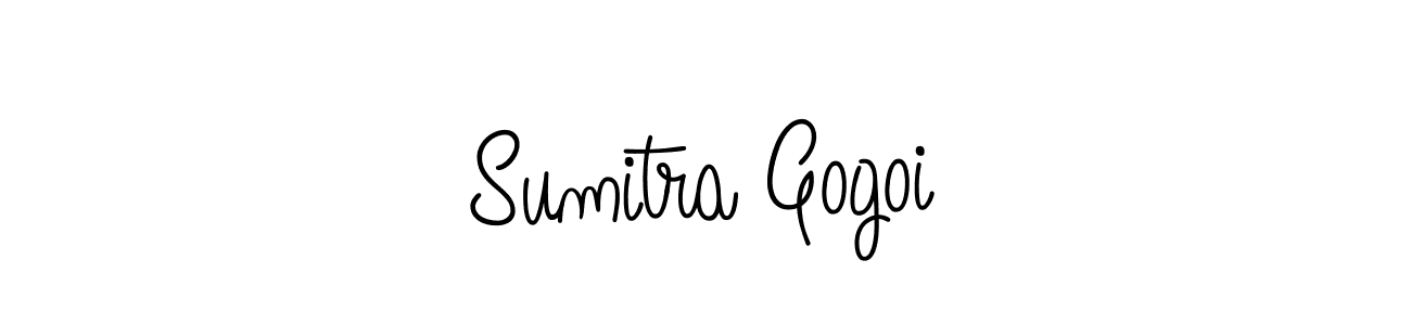 Angelique-Rose-font-FFP is a professional signature style that is perfect for those who want to add a touch of class to their signature. It is also a great choice for those who want to make their signature more unique. Get Sumitra Gogoi name to fancy signature for free. Sumitra Gogoi signature style 5 images and pictures png