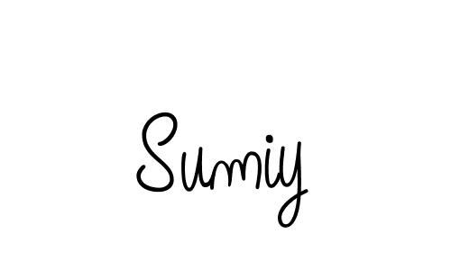 Sumiy stylish signature style. Best Handwritten Sign (Angelique-Rose-font-FFP) for my name. Handwritten Signature Collection Ideas for my name Sumiy. Sumiy signature style 5 images and pictures png