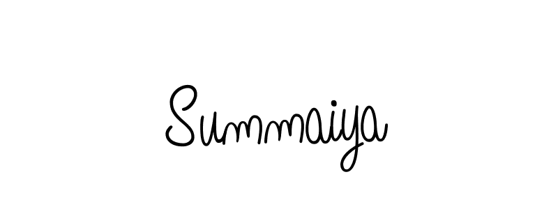 Once you've used our free online signature maker to create your best signature Angelique-Rose-font-FFP style, it's time to enjoy all of the benefits that Summaiya name signing documents. Summaiya signature style 5 images and pictures png