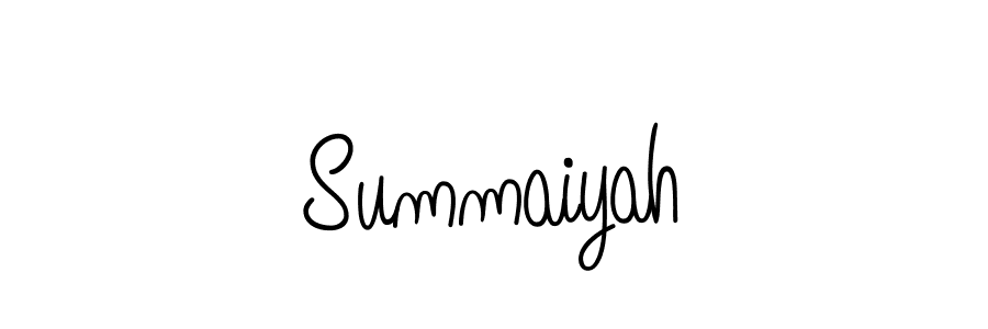 if you are searching for the best signature style for your name Summaiyah. so please give up your signature search. here we have designed multiple signature styles  using Angelique-Rose-font-FFP. Summaiyah signature style 5 images and pictures png