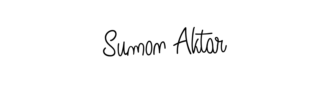 You can use this online signature creator to create a handwritten signature for the name Sumon Aktar. This is the best online autograph maker. Sumon Aktar signature style 5 images and pictures png