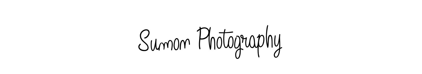 How to make Sumon Photography signature? Angelique-Rose-font-FFP is a professional autograph style. Create handwritten signature for Sumon Photography name. Sumon Photography signature style 5 images and pictures png