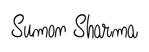 The Angelique-Rose-font-FFP font transforms the name Sumon Sharma into an executive sign with sharp precision and distinguished character. Sumon Sharma signature style 5 images and pictures png
