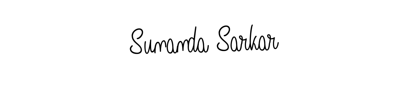 Make a beautiful signature design for name Sunanda Sarkar. Use this online signature maker to create a handwritten signature for free. Sunanda Sarkar signature style 5 images and pictures png