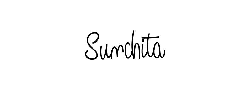 Make a beautiful signature design for name Sunchita. Use this online signature maker to create a handwritten signature for free. Sunchita signature style 5 images and pictures png