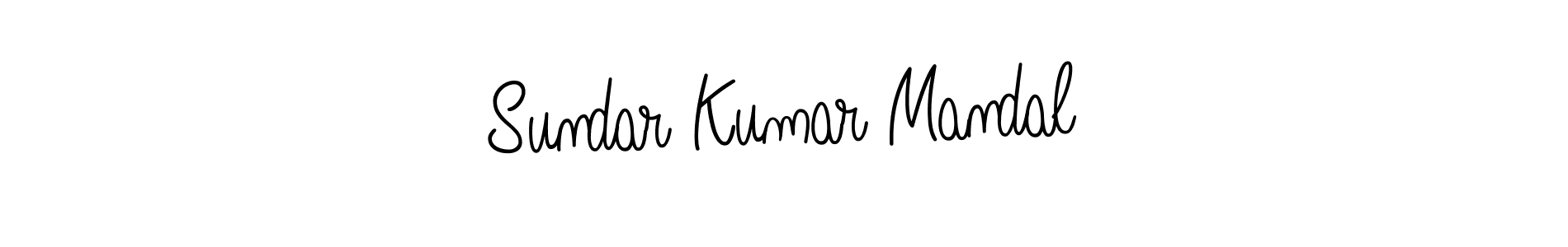 Also You can easily find your signature by using the search form. We will create Sundar Kumar Mandal name handwritten signature images for you free of cost using Angelique-Rose-font-FFP sign style. Sundar Kumar Mandal signature style 5 images and pictures png