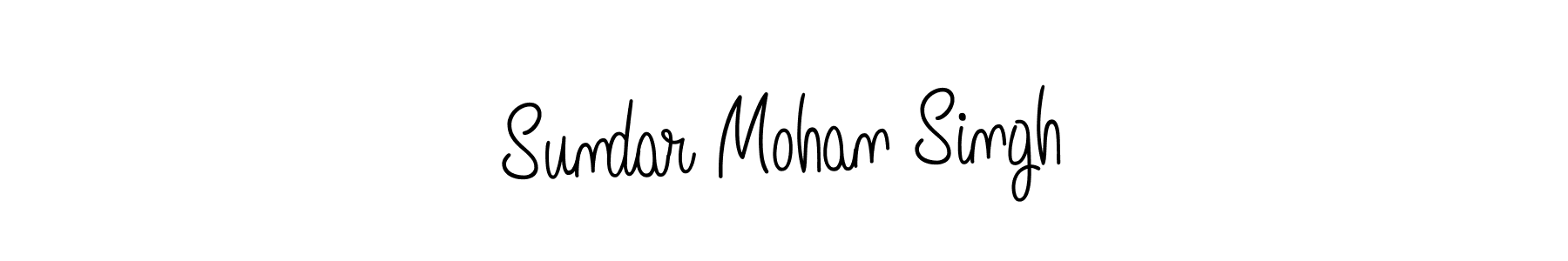 Design your own signature with our free online signature maker. With this signature software, you can create a handwritten (Angelique-Rose-font-FFP) signature for name Sundar Mohan Singh. Sundar Mohan Singh signature style 5 images and pictures png
