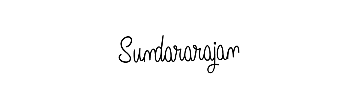 Create a beautiful signature design for name Sundararajan. With this signature (Angelique-Rose-font-FFP) fonts, you can make a handwritten signature for free. Sundararajan signature style 5 images and pictures png