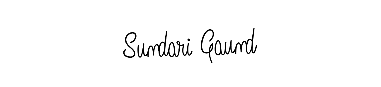 Once you've used our free online signature maker to create your best signature Angelique-Rose-font-FFP style, it's time to enjoy all of the benefits that Sundari Gaund name signing documents. Sundari Gaund signature style 5 images and pictures png