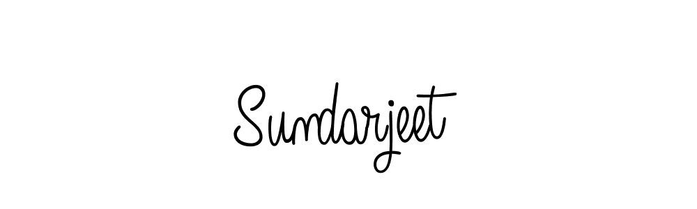 Create a beautiful signature design for name Sundarjeet. With this signature (Angelique-Rose-font-FFP) fonts, you can make a handwritten signature for free. Sundarjeet signature style 5 images and pictures png