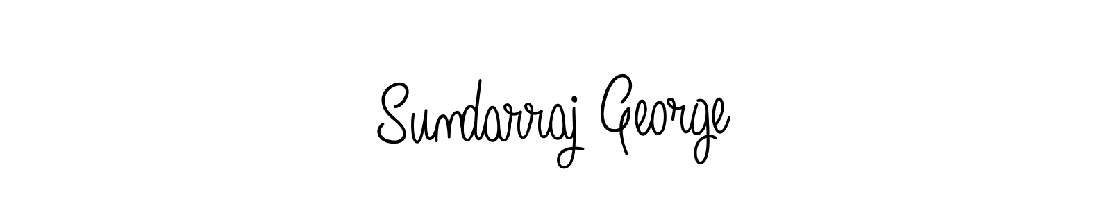 You should practise on your own different ways (Angelique-Rose-font-FFP) to write your name (Sundarraj George) in signature. don't let someone else do it for you. Sundarraj George signature style 5 images and pictures png
