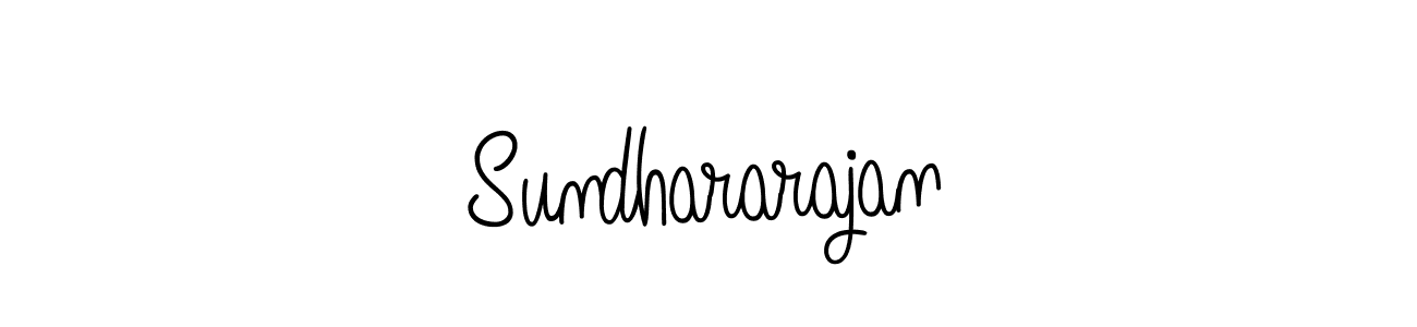 How to make Sundhararajan name signature. Use Angelique-Rose-font-FFP style for creating short signs online. This is the latest handwritten sign. Sundhararajan signature style 5 images and pictures png