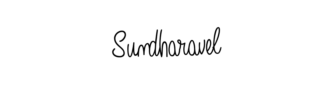 The best way (Angelique-Rose-font-FFP) to make a short signature is to pick only two or three words in your name. The name Sundharavel include a total of six letters. For converting this name. Sundharavel signature style 5 images and pictures png