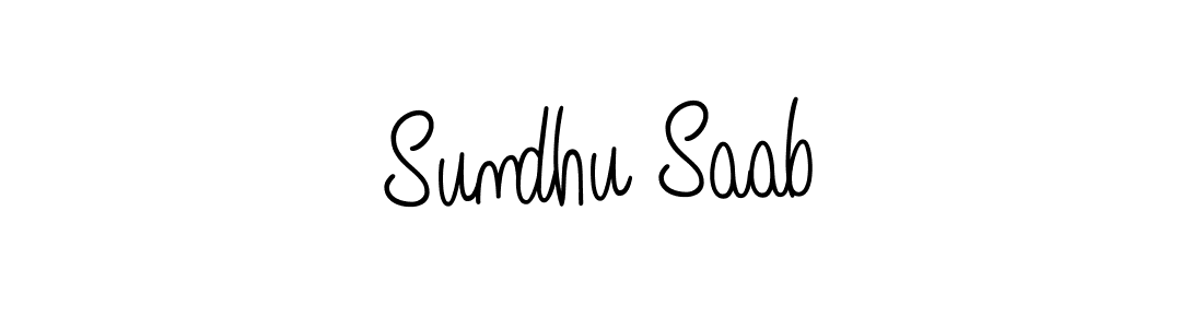 if you are searching for the best signature style for your name Sundhu Saab. so please give up your signature search. here we have designed multiple signature styles  using Angelique-Rose-font-FFP. Sundhu Saab signature style 5 images and pictures png