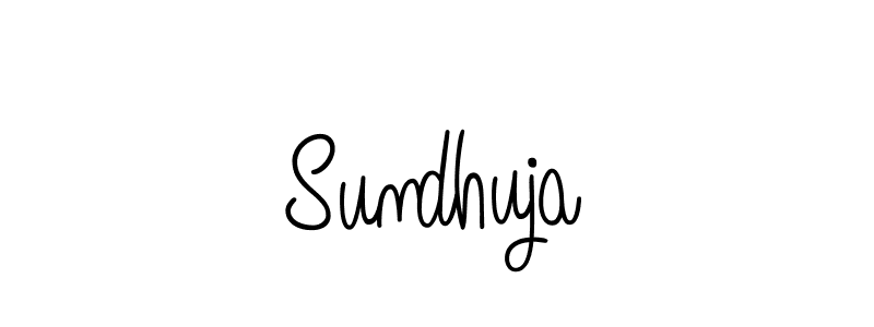 Also we have Sundhuja name is the best signature style. Create professional handwritten signature collection using Angelique-Rose-font-FFP autograph style. Sundhuja signature style 5 images and pictures png