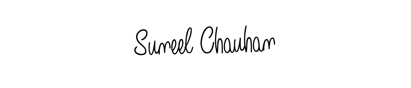 Check out images of Autograph of Suneel Chauhan name. Actor Suneel Chauhan Signature Style. Angelique-Rose-font-FFP is a professional sign style online. Suneel Chauhan signature style 5 images and pictures png