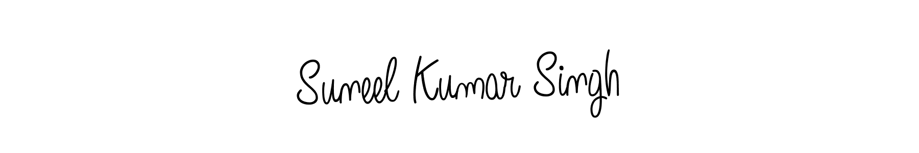 Also we have Suneel Kumar Singh name is the best signature style. Create professional handwritten signature collection using Angelique-Rose-font-FFP autograph style. Suneel Kumar Singh signature style 5 images and pictures png
