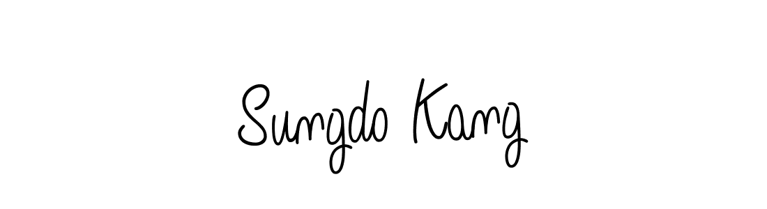 Make a beautiful signature design for name Sungdo Kang. With this signature (Angelique-Rose-font-FFP) style, you can create a handwritten signature for free. Sungdo Kang signature style 5 images and pictures png