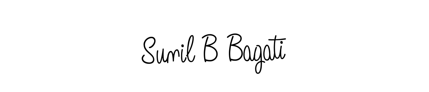 Make a beautiful signature design for name Sunil B Bagati. Use this online signature maker to create a handwritten signature for free. Sunil B Bagati signature style 5 images and pictures png