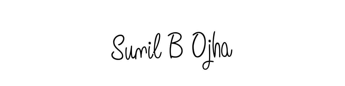 You can use this online signature creator to create a handwritten signature for the name Sunil B Ojha. This is the best online autograph maker. Sunil B Ojha signature style 5 images and pictures png