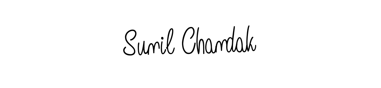 Make a beautiful signature design for name Sunil Chandak. Use this online signature maker to create a handwritten signature for free. Sunil Chandak signature style 5 images and pictures png