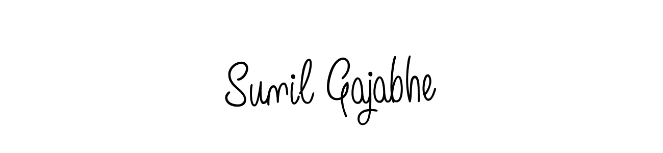 Angelique-Rose-font-FFP is a professional signature style that is perfect for those who want to add a touch of class to their signature. It is also a great choice for those who want to make their signature more unique. Get Sunil Gajabhe name to fancy signature for free. Sunil Gajabhe signature style 5 images and pictures png
