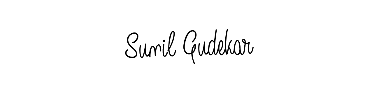 How to make Sunil Gudekar signature? Angelique-Rose-font-FFP is a professional autograph style. Create handwritten signature for Sunil Gudekar name. Sunil Gudekar signature style 5 images and pictures png