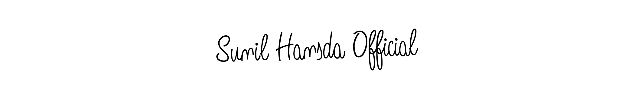 Similarly Angelique-Rose-font-FFP is the best handwritten signature design. Signature creator online .You can use it as an online autograph creator for name Sunil Hansda Official. Sunil Hansda Official signature style 5 images and pictures png