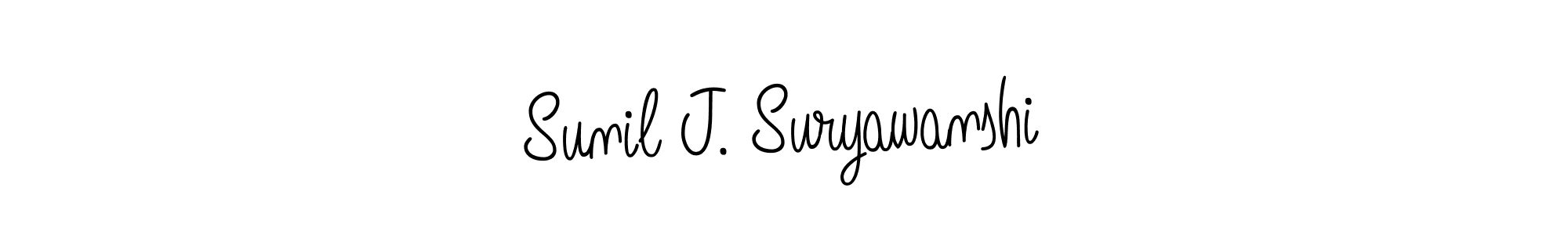 How to Draw Sunil J. Suryawanshi signature style? Angelique-Rose-font-FFP is a latest design signature styles for name Sunil J. Suryawanshi. Sunil J. Suryawanshi signature style 5 images and pictures png