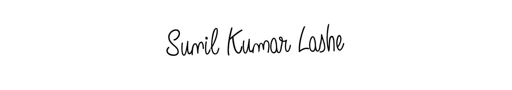 Best and Professional Signature Style for Sunil Kumar Lashe. Angelique-Rose-font-FFP Best Signature Style Collection. Sunil Kumar Lashe signature style 5 images and pictures png