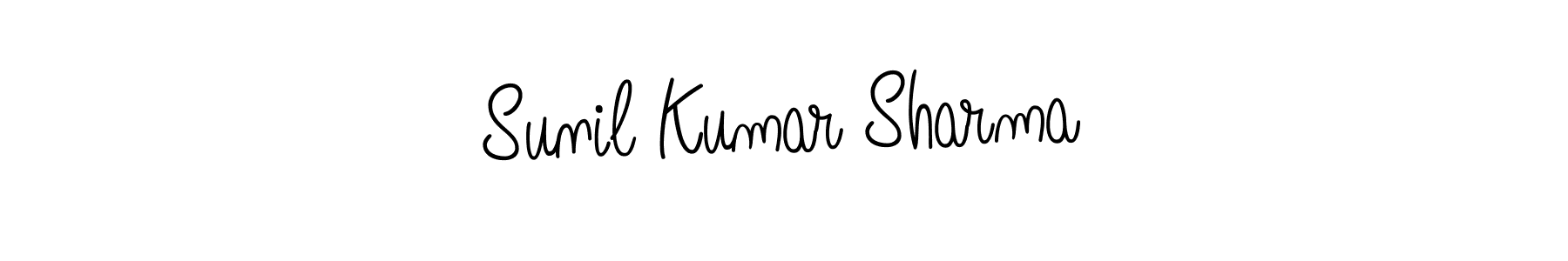 Best and Professional Signature Style for Sunil Kumar Sharma. Angelique-Rose-font-FFP Best Signature Style Collection. Sunil Kumar Sharma signature style 5 images and pictures png