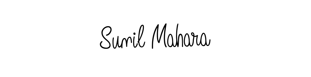 How to make Sunil Mahara signature? Angelique-Rose-font-FFP is a professional autograph style. Create handwritten signature for Sunil Mahara name. Sunil Mahara signature style 5 images and pictures png