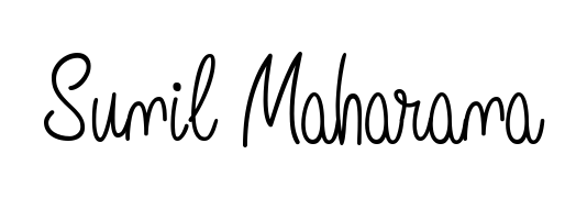 A timeless handwritten aesthetic for Sunil Maharana. The Angelique-Rose-font-FFP font gives your signature a handcrafted feel with natural curves. Sunil Maharana signature style 5 images and pictures png
