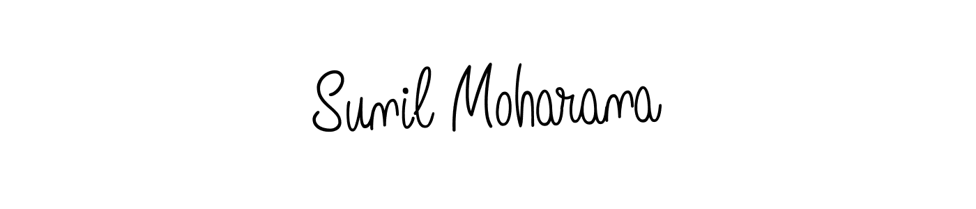 Make a beautiful signature design for name Sunil Moharana. With this signature (Angelique-Rose-font-FFP) style, you can create a handwritten signature for free. Sunil Moharana signature style 5 images and pictures png