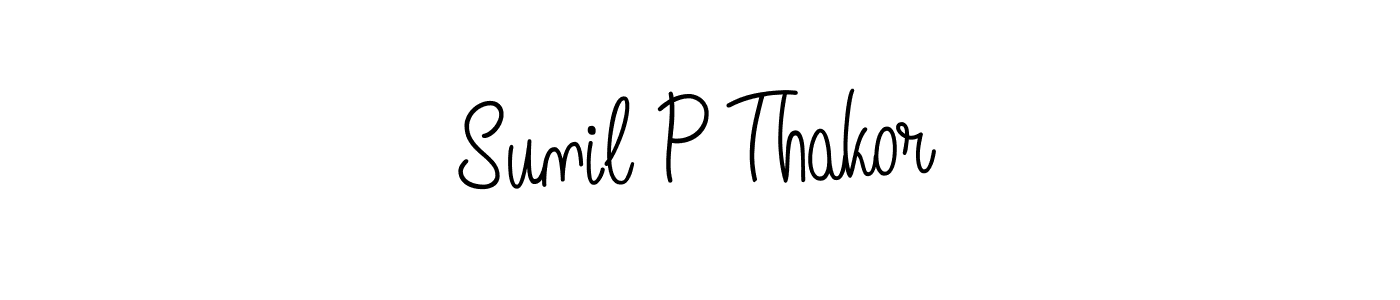 if you are searching for the best signature style for your name Sunil P Thakor. so please give up your signature search. here we have designed multiple signature styles  using Angelique-Rose-font-FFP. Sunil P Thakor signature style 5 images and pictures png