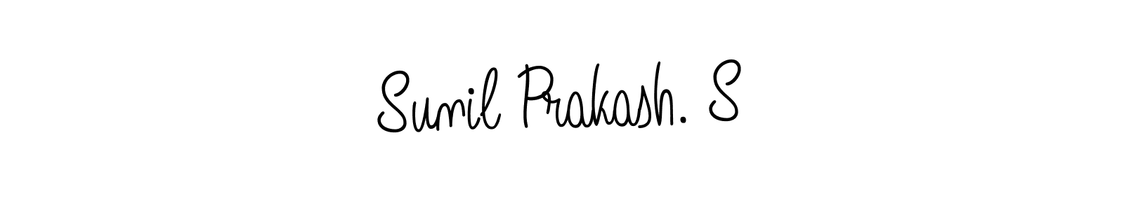 Check out images of Autograph of Sunil Prakash. S name. Actor Sunil Prakash. S Signature Style. Angelique-Rose-font-FFP is a professional sign style online. Sunil Prakash. S signature style 5 images and pictures png