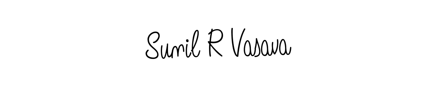 Similarly Angelique-Rose-font-FFP is the best handwritten signature design. Signature creator online .You can use it as an online autograph creator for name Sunil R Vasava. Sunil R Vasava signature style 5 images and pictures png