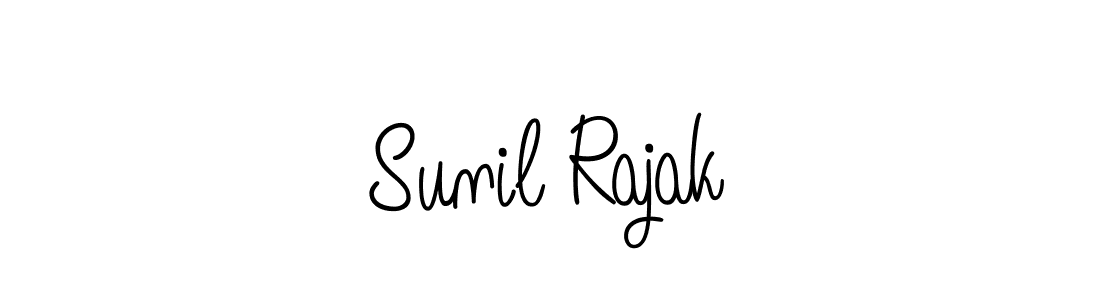 Also we have Sunil Rajak name is the best signature style. Create professional handwritten signature collection using Angelique-Rose-font-FFP autograph style. Sunil Rajak signature style 5 images and pictures png