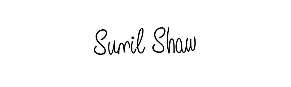 Make a beautiful signature design for name Sunil Shaw. Use this online signature maker to create a handwritten signature for free. Sunil Shaw signature style 5 images and pictures png