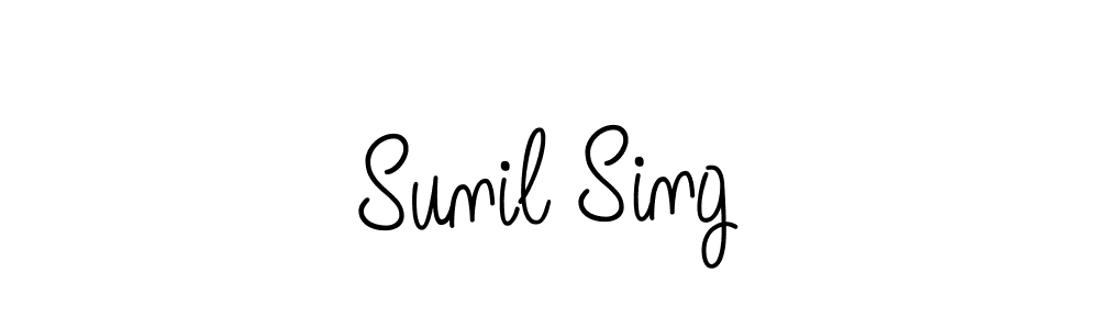 It looks lik you need a new signature style for name Sunil Sing. Design unique handwritten (Angelique-Rose-font-FFP) signature with our free signature maker in just a few clicks. Sunil Sing signature style 5 images and pictures png