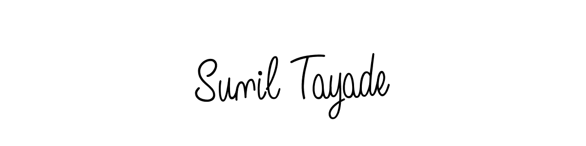 This is the best signature style for the Sunil Tayade name. Also you like these signature font (Angelique-Rose-font-FFP). Mix name signature. Sunil Tayade signature style 5 images and pictures png