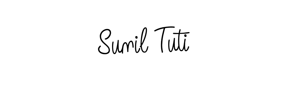 Also You can easily find your signature by using the search form. We will create Sunil Tuti name handwritten signature images for you free of cost using Angelique-Rose-font-FFP sign style. Sunil Tuti signature style 5 images and pictures png