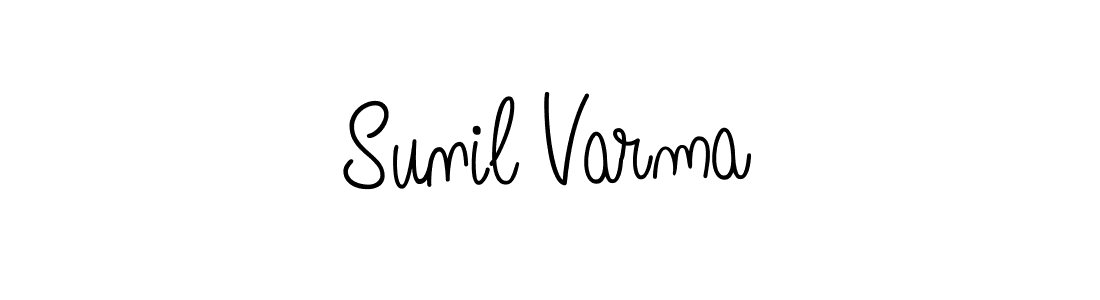 It looks lik you need a new signature style for name Sunil Varma. Design unique handwritten (Angelique-Rose-font-FFP) signature with our free signature maker in just a few clicks. Sunil Varma signature style 5 images and pictures png