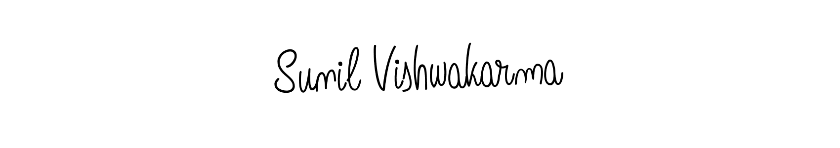 Check out images of Autograph of Sunil Vishwakarma name. Actor Sunil Vishwakarma Signature Style. Angelique-Rose-font-FFP is a professional sign style online. Sunil Vishwakarma signature style 5 images and pictures png