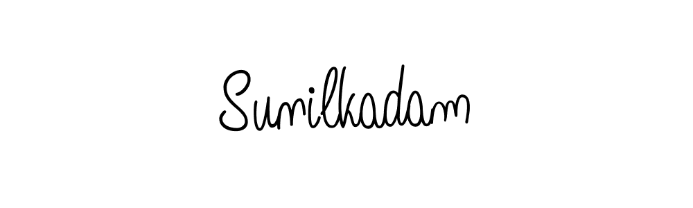 How to Draw Sunilkadam signature style? Angelique-Rose-font-FFP is a latest design signature styles for name Sunilkadam. Sunilkadam signature style 5 images and pictures png